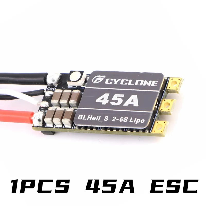 Cyclone 35A 45A BLHeli_S ESC Support 2-6S Power Supply DShot150/300/600 Oneshot125 For RC FPV Quadcopter Airplane Drone Cyclone 35A 45A BLHeli_S ESC Support 2-6S Power Supply DShot150/300/600 Oneshot125 For RC FPV Quadcopter Airplane Drone
